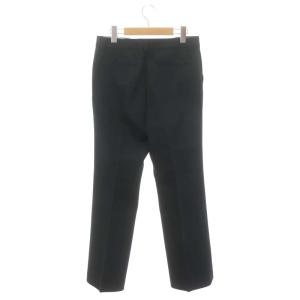 EVERYDAY I LIKE 21AW Slim Flare パンツ スラックス セミフレア 38 深緑 ダークグリーン