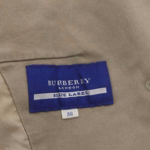 BURBERRY BLUE LABEL バックギャザー ジャケット 38 M ベージュ