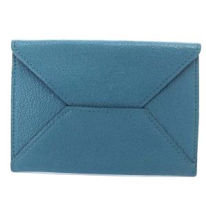エンベロープPM カードケース レザー グリーン