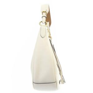 COACH サットン ホーボー ウィズ スキャッタード リベット ハンドバッグ ロゴ レザー 白 ホワイト 69507