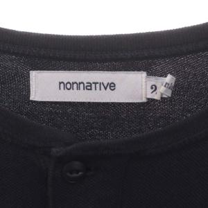 nonnative DWELLER S/S HENLEY NECK TEE COTTON PIQUE OVERDYED カットソー Tシャツ 半袖