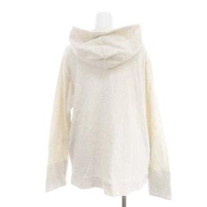 franche lippée うさぎ パーカー ジップアップ コットン 長袖 FL5 キナリ ライトグレー