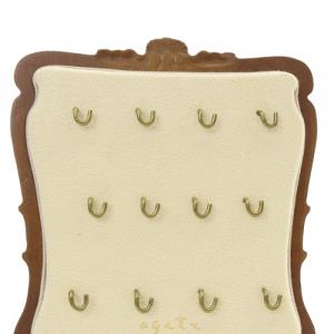 agete 2023限定アニバーサリーノベルティ ネックレス チャーム スタンド 置物 茶色 ブラウン