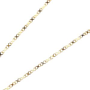 agete K10チェーンネックレス イエローゴールド 10223116101-03-999