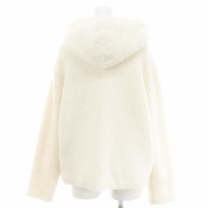 BAREFOOT DREAMS Ron Herman別注 エコフーディ ジップパーカー 長袖 M 白 ホワイト