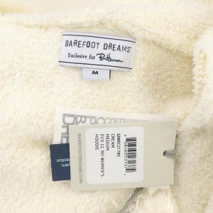 BAREFOOT DREAMS Ron Herman別注 エコフーディ ジップパーカー 長袖 M 白 ホワイト