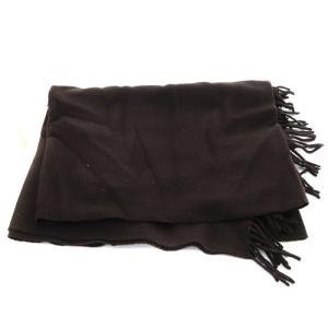 Acne Studios ウール フリンジ マフラー ストール 茶色 ブラウン