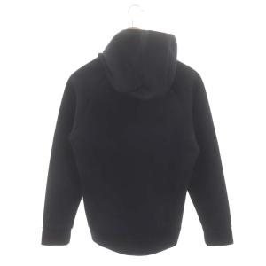 THE NORTH FACE エンボスロゴ スウェットフーディートレーナー 長袖 プルオーバー フード付き M 黒 ブラック