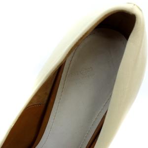 Martin Margiela 22 パンプス ポインテッドトゥ 38 25cm 白 ホワイト