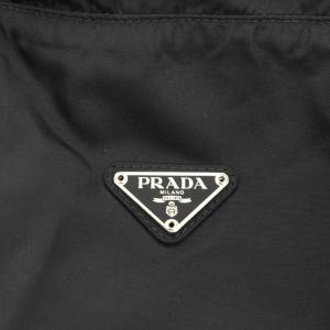 PRADA 三角プレート ボストンバッグ ナイロン ブラック