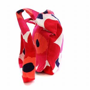 marimekko CLOVER PIENI UNIKKO ピエニ ウニッコ ショルダーバッグ 花柄 フラワー 総柄 キャンバス ピンク 白 ホワイト