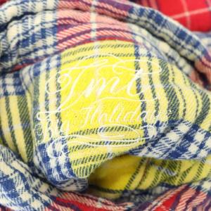 TMT 長袖ネルシャツ 赤・青・白チェック TMT 長袖ネルシャツ 赤・青・白チェック TMT 長袖ネルシャツ 青