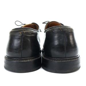 Alden 9901 プレーントゥ コードバン ビジネスシューズ レザー 8D ブラック
