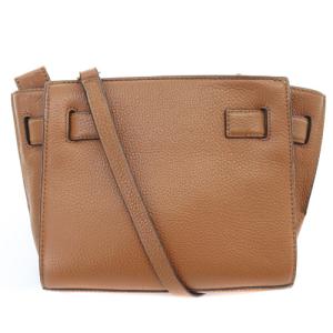 MICHAEL KORS ハミルトン ショルダーバッグ レザー レザー 茶色 ブラウン