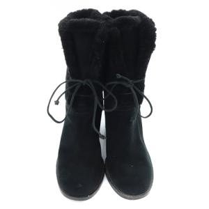UGG australia JERENE レースアップブーツ チャンキーヒール 23.5cm 黒 ブラック 1018675