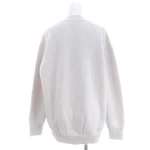 Drawer PRE2 7Gカシミヤ天竺編みカーディガン Vネック 厚手 長袖 1 ライトグレー