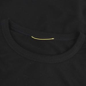 L'Appartement 23AW Cashmere Silk Sheer T Shirt カットソー シアー 長袖 シルクカシミヤ混 黒 ブラック