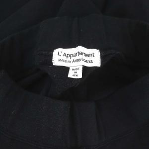 AMERICANA L'Appartement別注 スウェットパンツ ジョガーパンツ イージー M 黒 ブラック