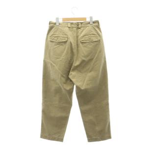 AMERICANA L'Appartement別注 コットンテーパードパンツ タック 40 ベージュ