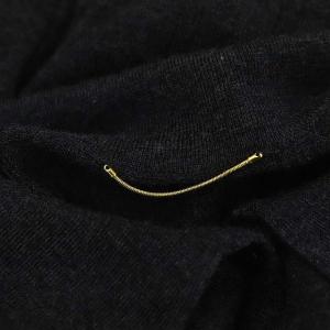 L'Appartement 23AW Cashmere Silk Knit Cardigan ダークグレー