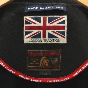 HYSTERIC GLAMOUR ×LONDON TRADITION 英国製 デッキコート S ブラック