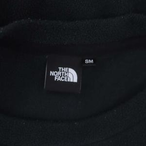 THE NORTH FACE Maternity Micro Fleece Onepiece ワンピース ミモレ ロング 長袖 ロゴ S~M 黒 ブラック