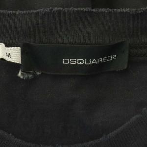 DSQUARED2 × SEX PISTOLS GOD SAVE THE QUEEN Tシャツ カットソー 半袖 M 黒 ブラック