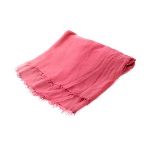 Faliero Sarti ストール シルク 絹 赤 レッド ピンク