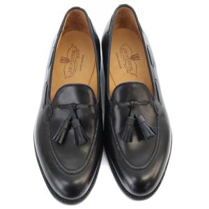 J.M.WESTON 旧ロゴ 173 タッセル ローファー レザー 6E ブラック