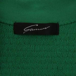 STUNNING LURE ブークレー接結カーディガン ニット S 緑 グリーン