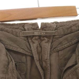 INCOTEX SLIM FIT コーデュロイパンツ テーパード ボタンフライ 30 ベージュ 314XO