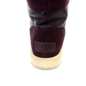 UGG australia Viki Waterproof ブーツ スノーブーツ スエード ムートン 22cm 紫 パープル 1017493