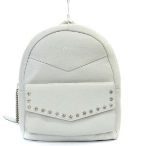 キャシー レザー スタースタッズ バッグ リュックサック バックパック チェーン ホワイト