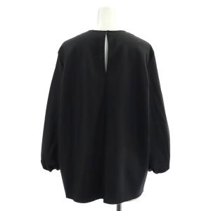 Plage 22AW WO Bias Volume Sleeves ブラウス 七分袖 プルオーバー ボリュームスリーブ カットオフ ウール