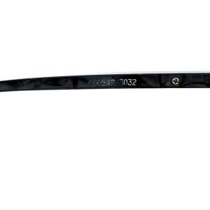 alain mikli めがね メガネ 眼鏡 メタルフロント マーブル柄 度あり ゴールド色 黒 ブラック A00542