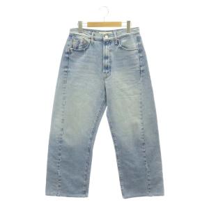 シュぺリオール 24SS the hale-pipe ankle デニムパンツ ジーンズ ワイド バギー 27 ライトブルー