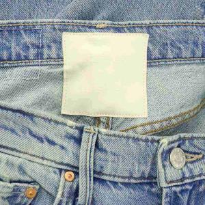 MOTHER シュぺリオール 24SS the hale-pipe ankle デニムパンツ ジーンズ ワイド バギー 27 ライトブルー