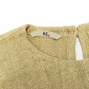 45rpm リネンワンピース ロング 0 ベージュ