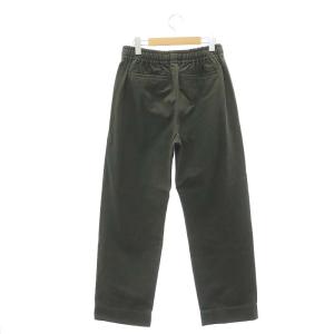 MARGARET HOWELL 22AW BRUSHED COTTON TWILL パンツ テーパード イージー 1 S カーキ