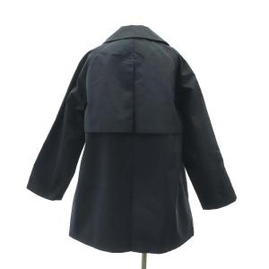 JOURNAL STANDARD relume 24SS ショートトレンチコート スプリングコート コットン 36 紺 ネイビー