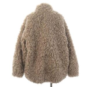 CLANE 22AW CURL FUR SHORT COAT コート アウター ファー 総裏地 2 グレージュ