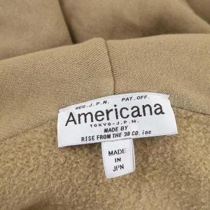 AMERICANA Deuxieme Classe取り扱い HOODIE GOWN コート アウター ロング フード付き サイドジップ コットン
