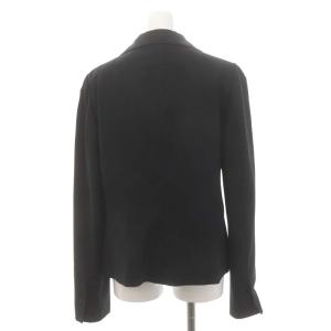 FENDI スーツ セットアップ 上下 テーラードジャケット スカート ひざ丈 42 44 黒 ブラック