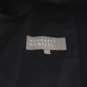 MARGARET HOWELL MILLED SERGE チェスターコート 1 ダークネイビー
