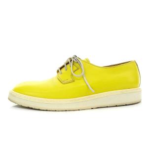 Martin Margiela 22 メゾンマルジェラ オックスフォードシューズ レースアップ レザー 24cm 黄色 イエロー