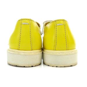 Martin Margiela 22 メゾンマルジェラ オックスフォードシューズ レースアップ レザー 24cm 黄色 イエロー