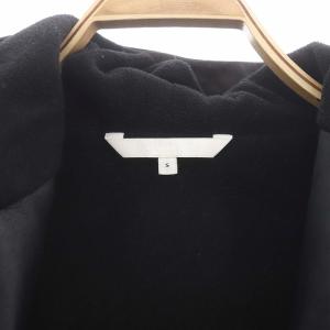 Helmut Lang レザー パーカー S ブラック