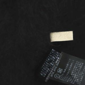 Plage 23AW Fur Flared スカート フレア ロング ファー 38 黒 ブラック