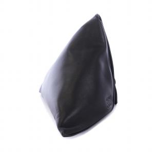 LOEWE 332.82.K78 リボン ナッパ クラッチバッグ セカンドバッグ レザー ブラック