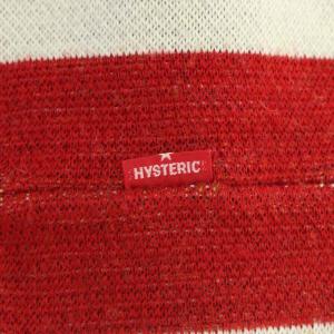 HYSTERIC GLAMOUR マフラー ボーダー 赤 レッド 白 ホワイト 紺 ネイビー